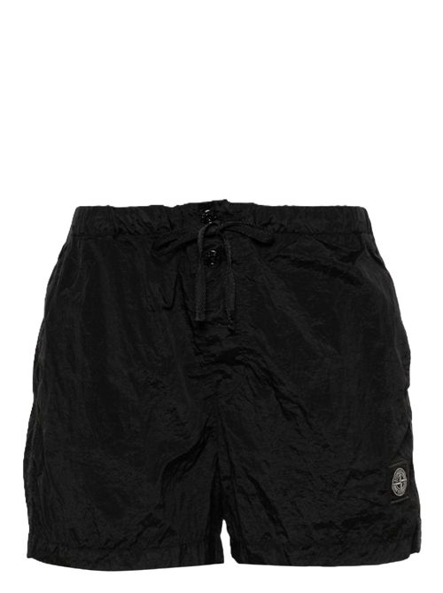 Stone Island Costume da bagno con applicazione Stone Island | K1S15B100006S0043V0029 BLACK